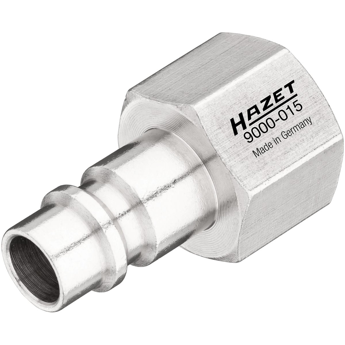 Hazet 9000-015 Luftanschluss-Nippel (bspw. zum Anschluss von Schlauchaufrollern)