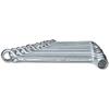Gedore 2-8 Double ended ring spanner set 8 pcs 6-22 mm