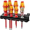 Wera 160 i/165 i/7 Rack screwdriver set Kraftform Plus Series 100, voltage tester and rack, 7 pieces