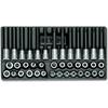 Gedore 1500 ES-ITX 30 Screwdriver bit socket set 3/8