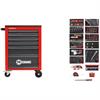 Gedore red R21560002 Tool trolley MECHANIC incl. tool set 166pcs
