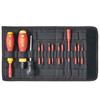 Wiha 40674 Torque screwdriver set TorqueVario®-S electric assorted, variably adjustable torque limit, 13-pcs. in bag 0,8-5,0 Nm