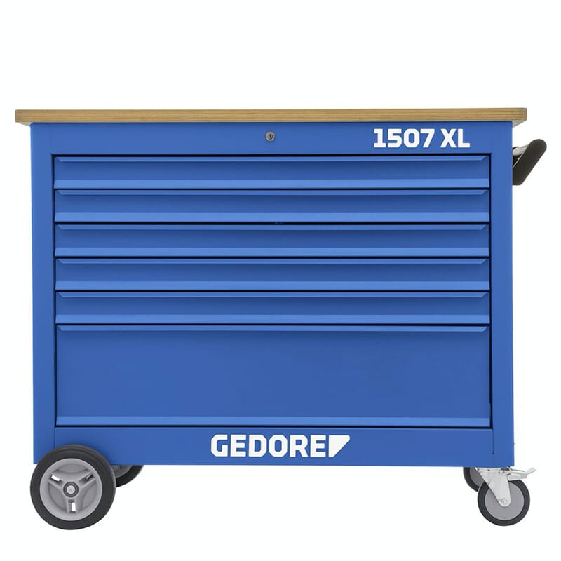 Gedore 1507 XL 50001 Mobile Workbench XL with 6 Drawers