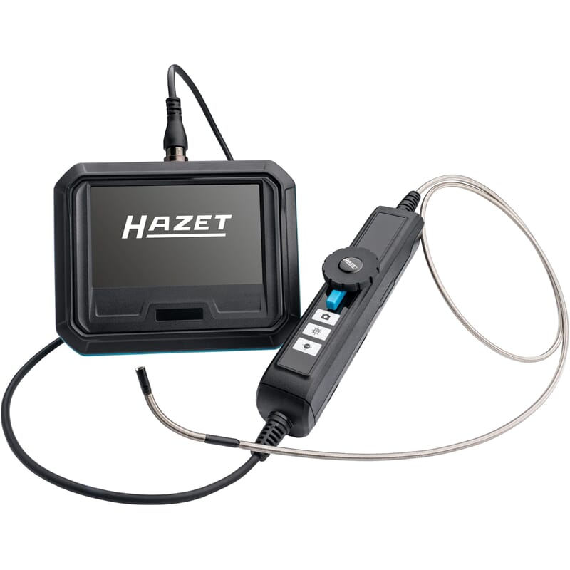 Hazet HD Endoskop Satz mit Front- und Seitenkamera, Ø 4.9 mm