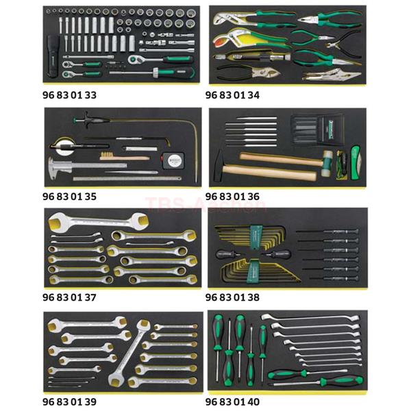 Kit d'outils AOG pour avions dans coffre à roulettes STAHLWILLE 98814915 -  Distrame Outillages STAHLWILLE